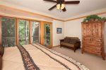 Master Bedroom - 2 Bedroom Ski-In Condo - Chateaux DuMont - Keystone CO